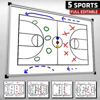 Sport blackboard tactical low poly