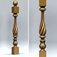 Newel post 002
