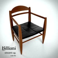 Billiani Vincent VG lounge chair teak
