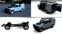 Land Rover Defender 110 Utility Station Wagon HDRI