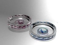 Twisted Glass Ashtray V1