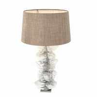 Stacked Natural Rock Crystal Quartz Lamps