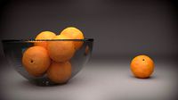 Realistic Orange
