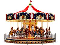 Carousel  Carrousel  merry-go-round ride