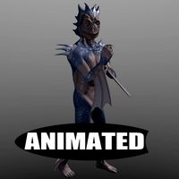 MerMan Animated 3LoD
