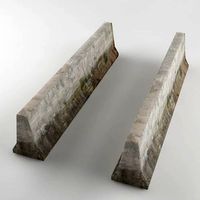 Traffic concrete barrier 01