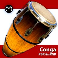 Conga Drum - Real Time PBR