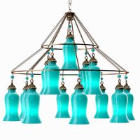 Canopy Designs Sara Glass Chandelier