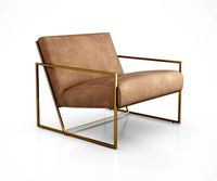 Thin Frame Lounge Chair by Lawson Fenning