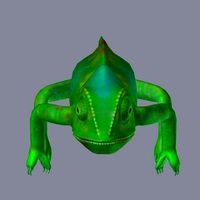 chameleon chameleon animal 3d model blender main
