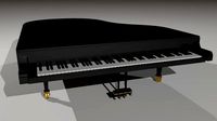 Grand Piano Black