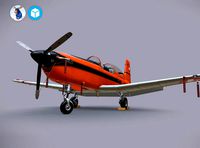 Pilatus PC-7 Mk-I SAFOrange