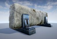 Sci-fi Roadblock - game model