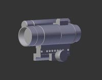 CompM4 low-poly I No texture