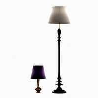 moonshine floor light in silvery black