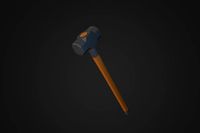 Low Poly Sledgehammer V2
