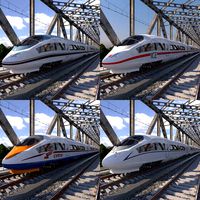 Hi-speed Train Siemens Velaro Collection