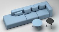 Blue Scandinavian Quality Sofa A