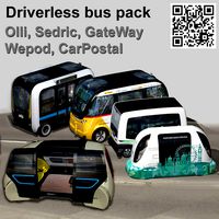 Driverless Electric bus pack