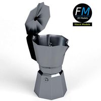 Moka coffee pot