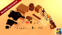 Low Poly Pirate Prop Pack