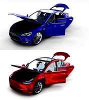 Tesla Model 3 and Model S with interior Pack