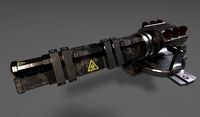Plasma Gun - Spaceship Gun Textured