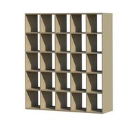 Cubby shelve