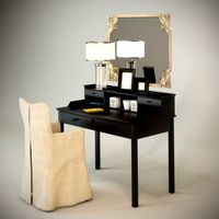 Table with a mirror 3D Model