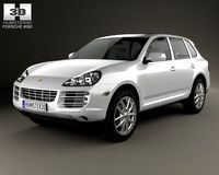 Porsche Cayenne 957 2007 3D Model