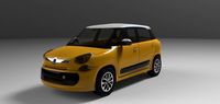 Fiat 500 L 3D Model