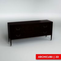 Console Table 003 3D Model