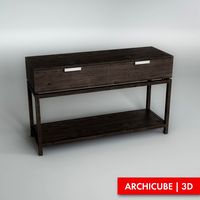 Console Table 014 3D Model