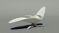 Chaise Longue 02 3D Model