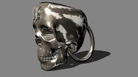 tankard skull shield legion | 3D