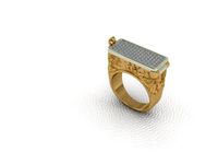 Secret Compartment Ring casket | 3D