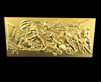 Triumphal Arch bas-relief | 3D
