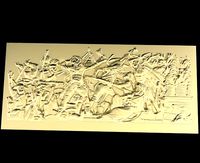 Triumphal Arch bas-relief | 3D