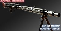 DLT-19 heavy blaster rifle | 3D