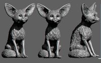 Vulpes zerda Fox | 3D