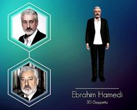 Ebrahim Hamedi 3D Model ready for 3d prin | 3D