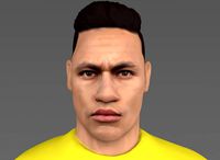 Neymar full figurine textured | 3D