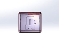 button D for the receiver of the GAZ 21 | 3D