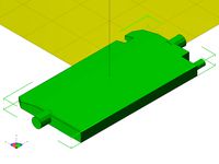 97 jeep heater vent assy | 3D