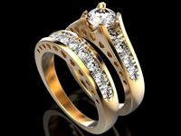 Isabella bridal set Copy | 3D