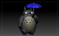 Totoro - Umbrella | 3D