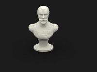 Nikolay 2 - Nicholas 2 Bust | 3D