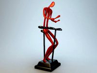 Sculpture Drummer P | 3D