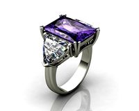 Tanzanite Gemstone Rings | 3D