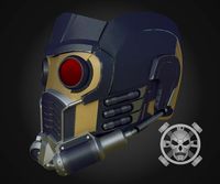 Star-Lord Helmet from Guardians of the Galaxy for 3D-printing | 3D